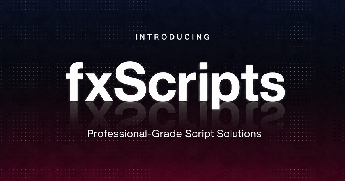 fxScripts — Premium FiveM Scripts